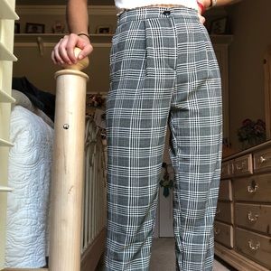 NEVER WORN H&M plaid pants